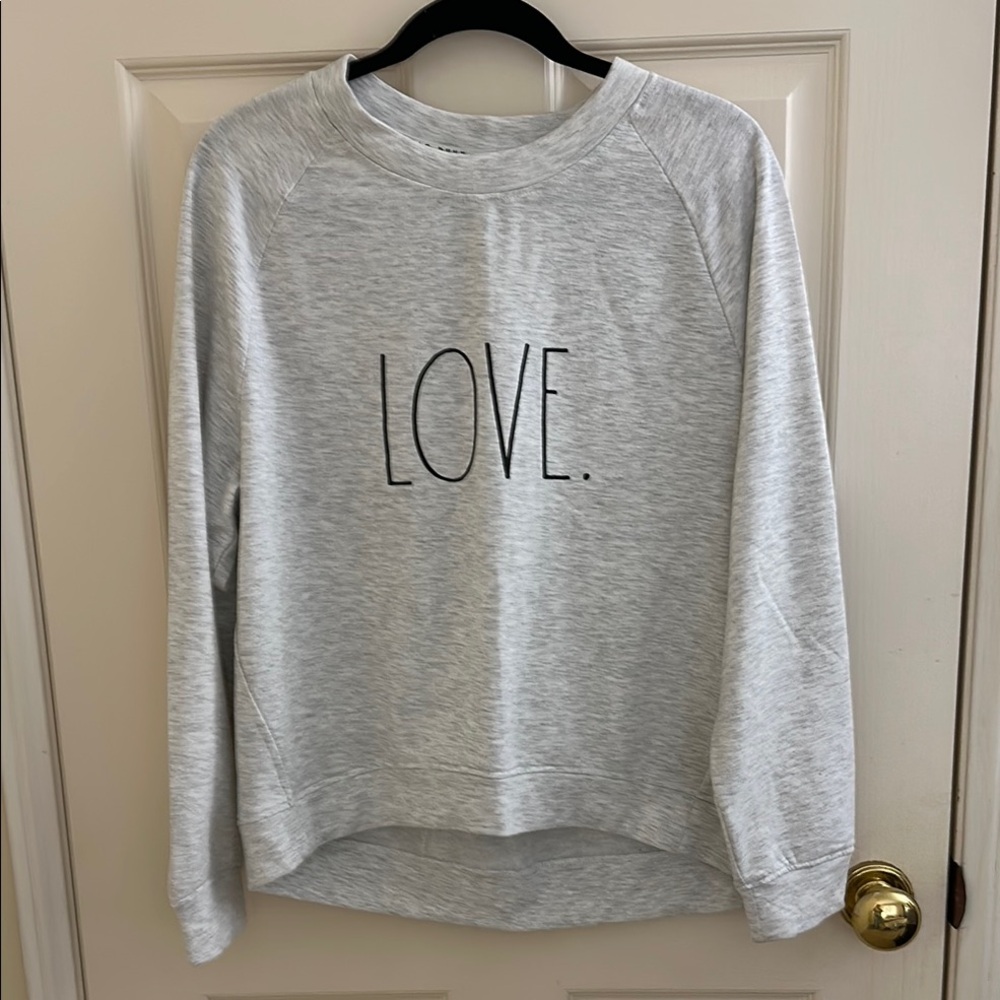 Rae Dunn 'Love' Sweatshirt NWOT